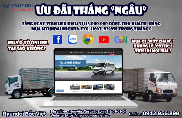 ưu đãi mua xe tải tháng ngâu